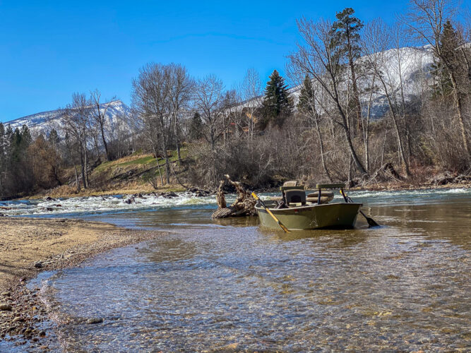 Bitterroot River Rises - Beautiful Trout Fishing Weather