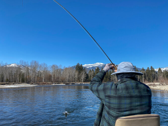 First fish of Missoula Fly Fishing Season 2021