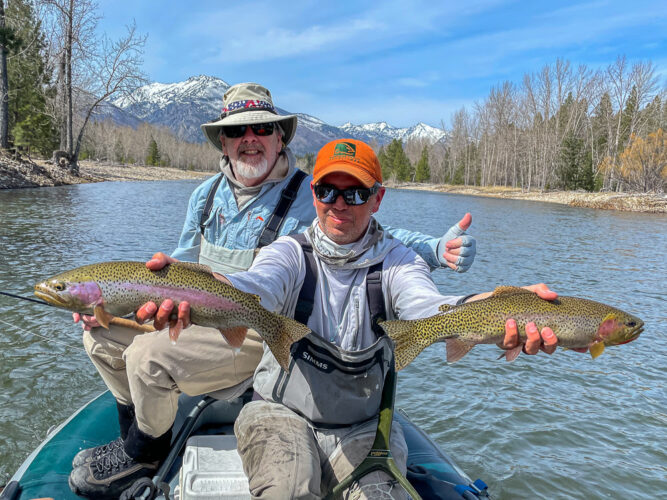 Love it when a plan comes together - Spring Trout Fishing