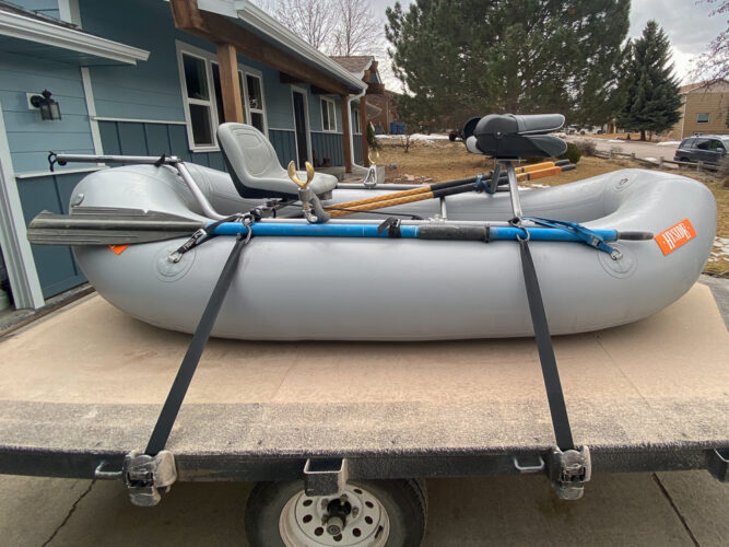 New boat karma with the mini raft 