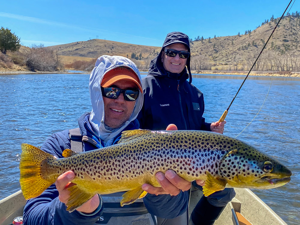 Missouri River Spring Fishing - Montana Trout Outfitters