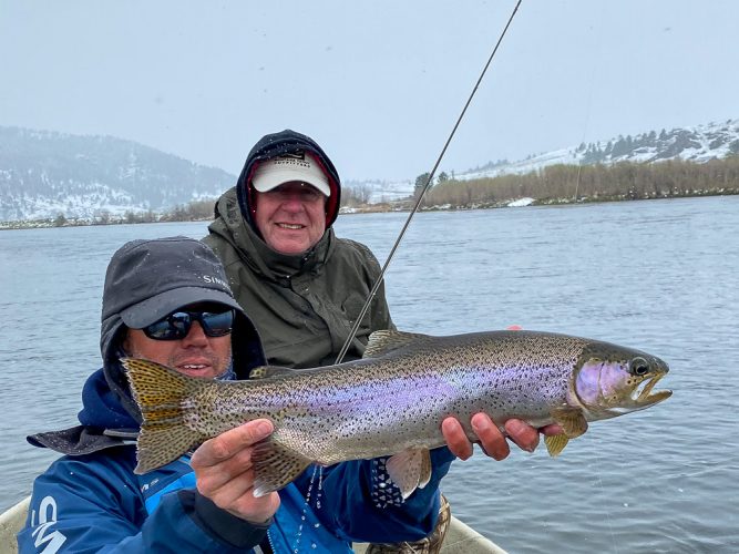 Eakle with another big rainbow