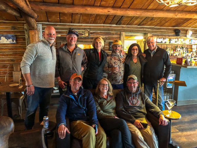 The crew at Hidden Canyon Lodge