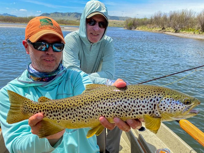 Wild Weather Trout Fishing