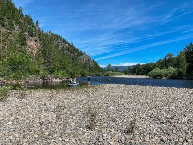 Morning on the upper Clark - Missoula Trout Fishing