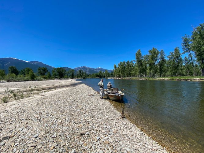 Even tough days at the office are beautiful - Trout Fishing Montana