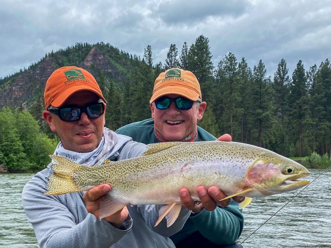 Trout fishing in Montana