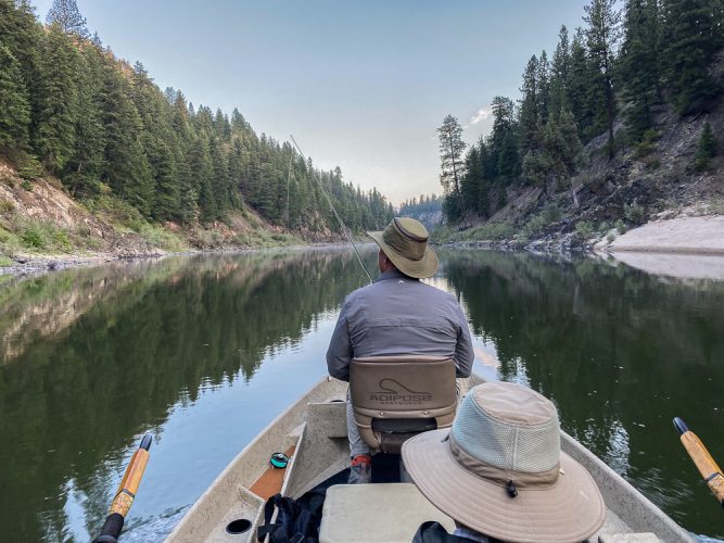 Early morning on the Clark Fork- Clarkfork August Fishing