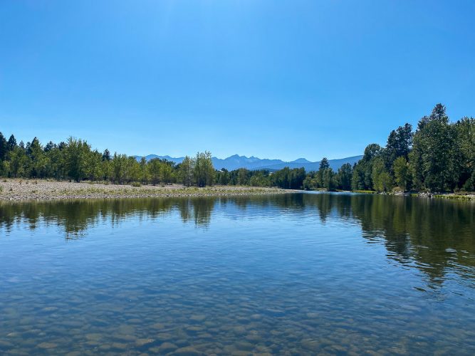 Bluebird day on the Bitterroot - Late Summer Missoula Fishing