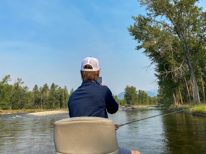 First time on the Bitterroot and Jeff took lots of pictures- Montana Fly Fishing