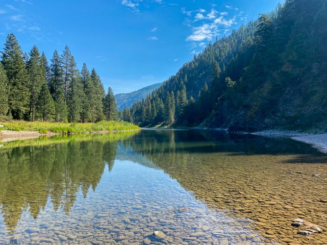 Stunning day on the Blackfoot - Missoula Fall Fishing