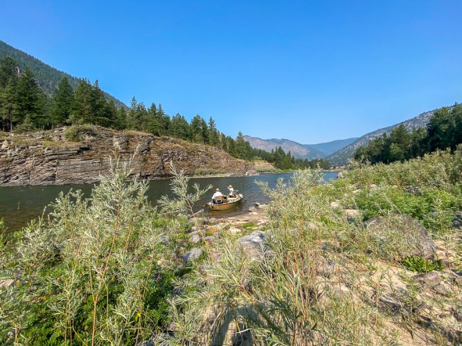 Beautiful day on the lower Clark Fork- Montana Fly Fishing