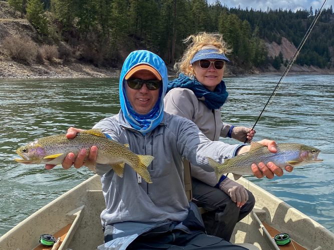 Doubled up with dry flies- Flyfishing Montana 2022