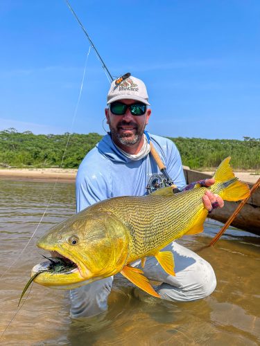 Anglers who have the most fun, catch the most fish.  That was true this week as Jeff put up the biggest numbers. - Bolivia Golden Dorado Fishing