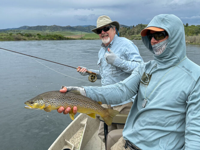 Missouri River Fishing - Montana Trout Outfitters