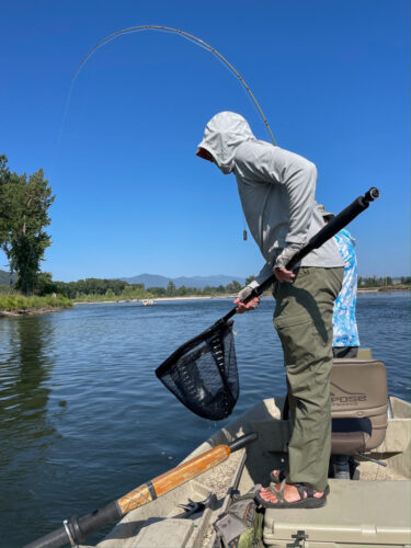 Hunting these critters is so much fun - Full Moon Fishing in Montana 