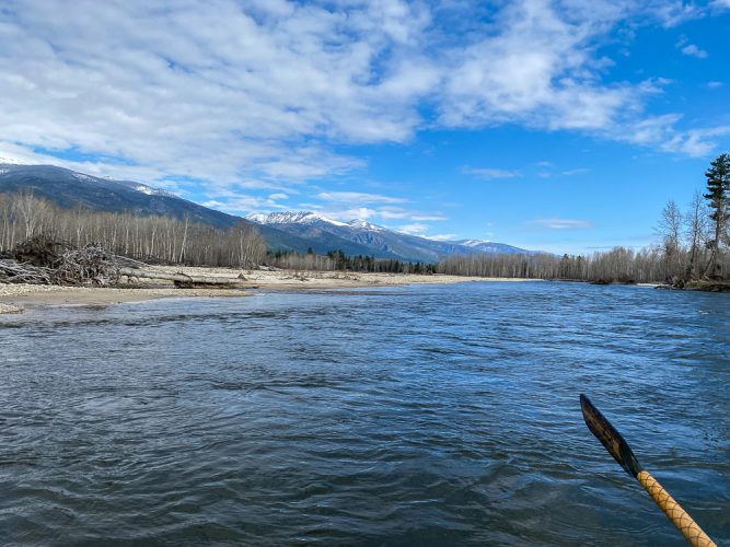 The cold morning gave way to a stunning afternoon - Missoula Fly Fishing Guide 2024