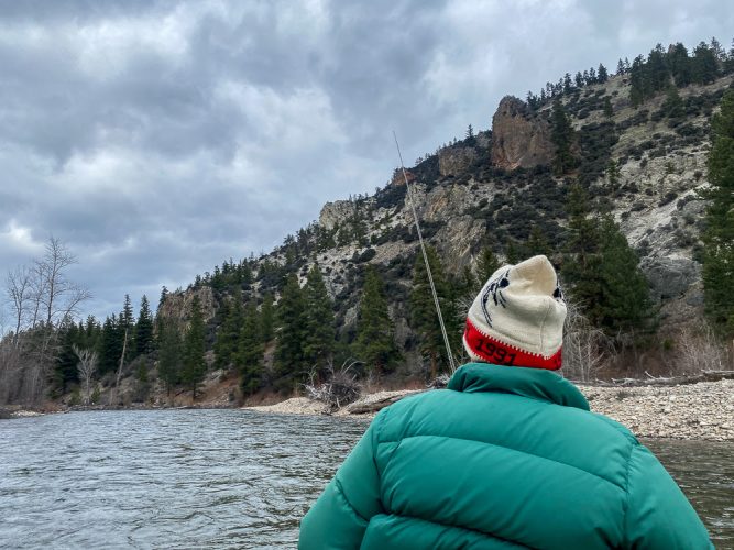 Taking in the views on the upper Bitterroot - Montana Fly Fishing Guide Report