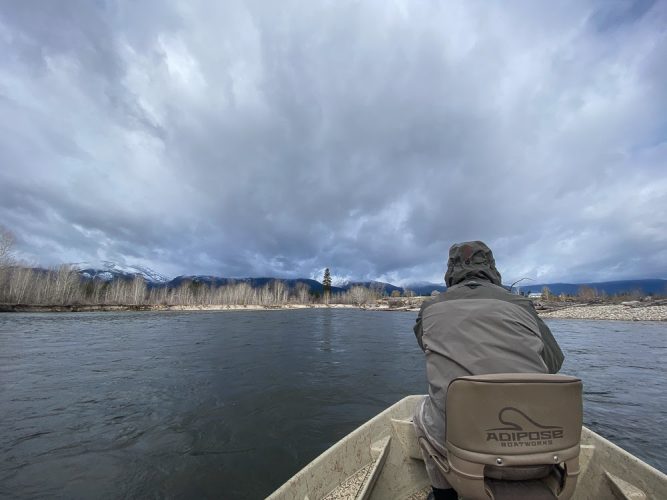 Crazy clouds over the Bitterroot - Montana Fly Fishing Guide Report