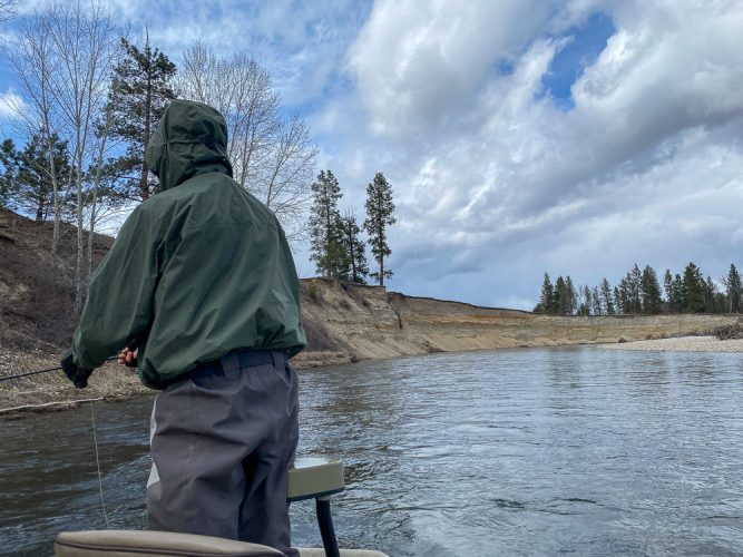 Unique bank on the Bitterroot - Catching the Big One's in Montana