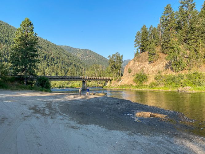 Early morning on the upper Clark Fork - Montana Trout Fishing July Report