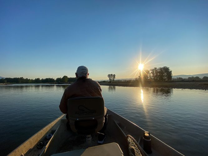 Sunrise on the Bitterroot - Bitterroot Trout Fishing Guide