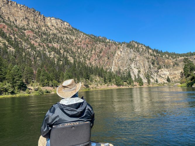 One of the most scenic stretches of river in Montana - Fall Fishing the Land of the Giants