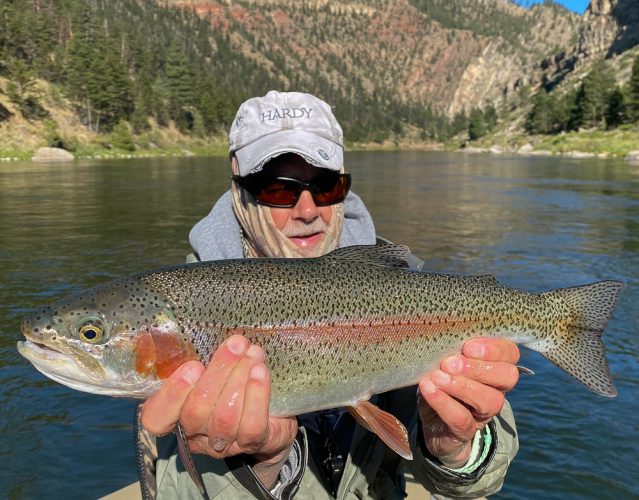 Alan had the hot hand early with a couple of slabs - Fall Fishing the Land of the Giants