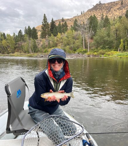 Navy Seals can do anything around the water, including catching some nice trout on fly rods - Missoula Fall Fishing