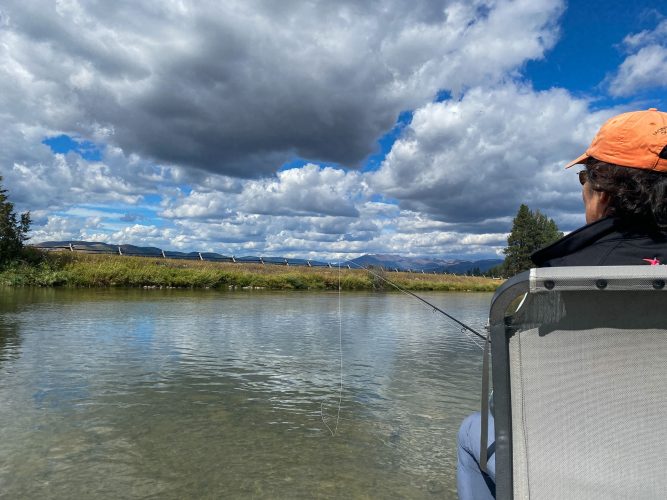 Nice view coming out of the canyon - Missoula Fall Fishing